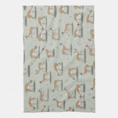 Linge De Cuisine Motif Antelope (Vertical)