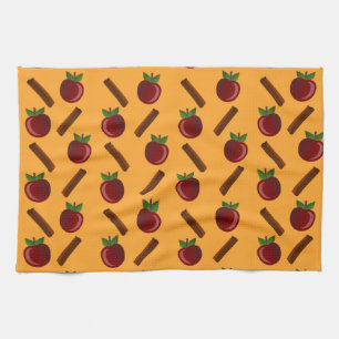 Linge De Cuisine Motif Apple Cinnamon