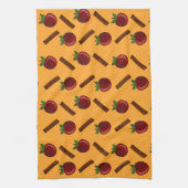 Linge De Cuisine Motif Apple Cinnamon (Vertical)