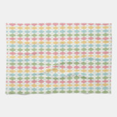 Linge De Cuisine Motif Argyle Pastel (Horizontal)