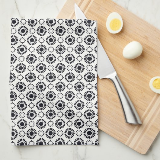 Linge De Cuisine Motif Art déco (Quart Plié)