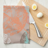 Linge De Cuisine Motif automne (Quart Plié)