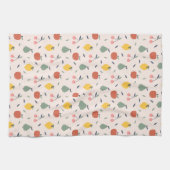 Linge De Cuisine Motif aux fruits mignons (Horizontal)