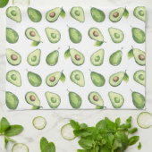 Linge De Cuisine Motif Avacado (Plié)