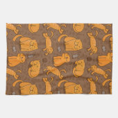 Linge De Cuisine Motif avec des chats (Horizontal)