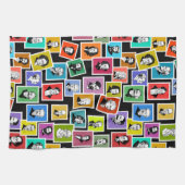 Linge De Cuisine Motif avec portraits des plus grands compositeurs (Horizontal)