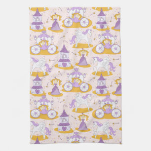 Linge De Cuisine motif avec une princesse