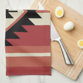 Linge De Cuisine Motif Aztec (Quart Plié)