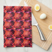 Linge De Cuisine Motif Bee Hive (Quart Plié)