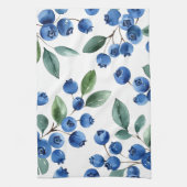 Linge De Cuisine Motif Blueberry (Vertical)