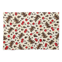 Motif Bois de Cerf de Moose au Chocolat Cerise