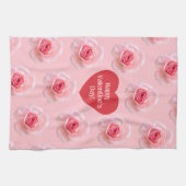 Linge De Cuisine Motif Bonne Saint Valentin 2024 Arrière - plan (Horizontal)