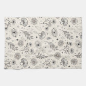 Linge De Cuisine Motif botanique céleste (3) (Horizontal)