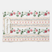 Linge De Cuisine Motif botanique rétro personnalisé et magnifique p (Horizontal)