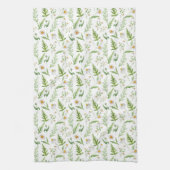 Linge De Cuisine Motif botanique rustique de fleur de camomille (Vertical)