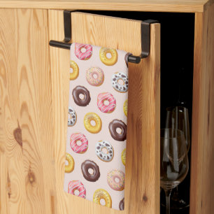 Linge De Cuisine Motif Boutique de boulangerie Donut