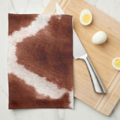 Linge De Cuisine Motif branché Giraffe (Quart Plié)