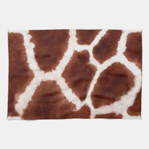 Linge De Cuisine Motif branché Giraffe