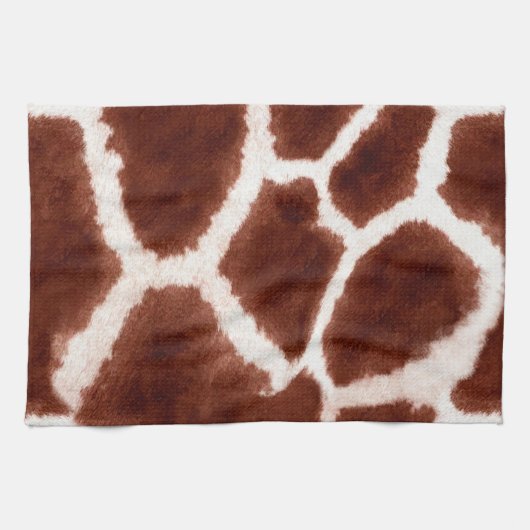 Linge De Cuisine Motif branché Giraffe (Horizontal)