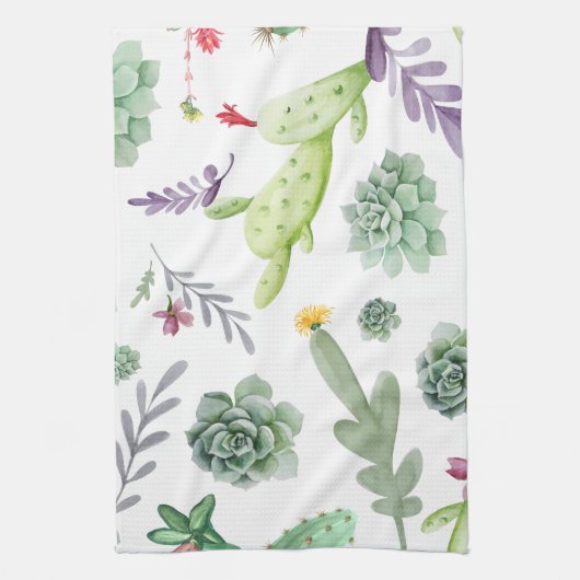 Linge De Cuisine Motif Cactus (Vertical)