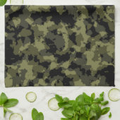 Linge De Cuisine Motif Camo (Plié)