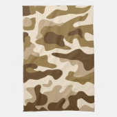 Linge De Cuisine Motif camouflage beige (Vertical)