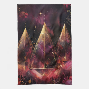 Linge De Cuisine Motif céleste magique d'améthyste mystique