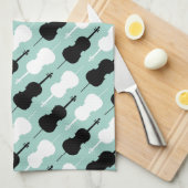 Linge De Cuisine Motif Cello (Quart Plié)