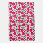 Linge De Cuisine Motif cerise (Vertical)