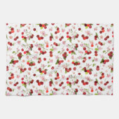 Linge De Cuisine Motif Cerise 1 (Horizontal)