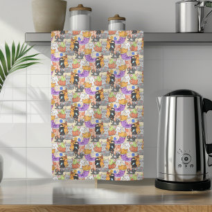 Linge De Cuisine Motif chats mignons