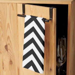 Linge De Cuisine Motif Chevron Abstrait moderne