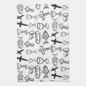 Linge De Cuisine Motif chrétien (Vertical)