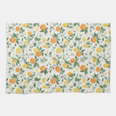 Linge De Cuisine Motif Citron Et Orange (Horizontal)