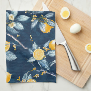 Linge De Cuisine Motif Citron Pays Français