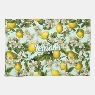 Linge De Cuisine Motif Citrons