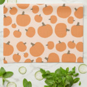 Linge De Cuisine Motif citrouille (Plié)