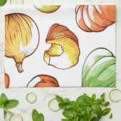 Linge De Cuisine motif citrouille (Plié)