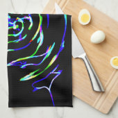 Linge De Cuisine Motif coloré (Quart Plié)