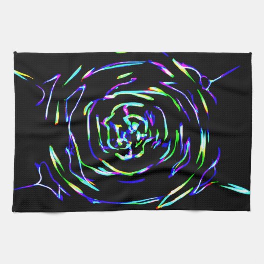 Linge De Cuisine Motif coloré (Horizontal)