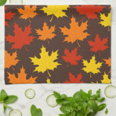 Linge De Cuisine Motif coloré de l'automne (Plié)