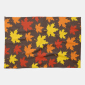 Linge De Cuisine Motif coloré de l'automne (Horizontal)