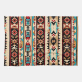 Linge De Cuisine motif cool occidental carrelé (Horizontal)