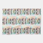 Linge De Cuisine Motif couleur rose Abstrait (Horizontal)