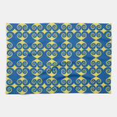 Linge De Cuisine Motif Curly Diamond (Horizontal)