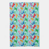 Linge De Cuisine Motif Cute Dinosaur (Vertical)
