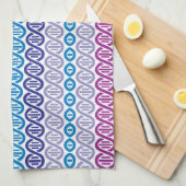 Linge De Cuisine Motif d'ADN (Quart Plié)