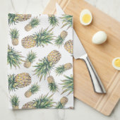 Linge De Cuisine Motif d'ananas d'aquarelle (Quart Plié)