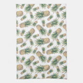 Linge De Cuisine Motif d'ananas d'aquarelle (Vertical)