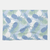 Linge De Cuisine Motif d'ananas tropical Pastel (Horizontal)